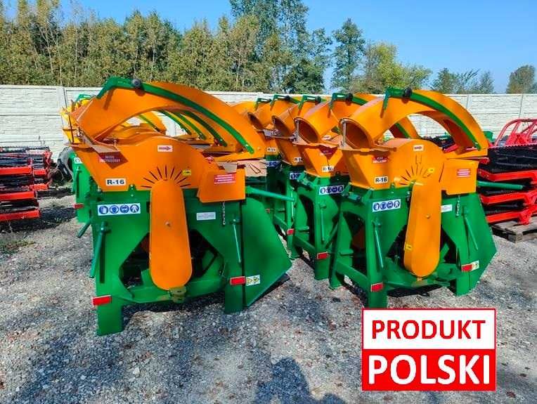 Rozdrabniacz SELMAR R-16 rębak do gałęzi z posuwem mechanicznym-DOWÓZ