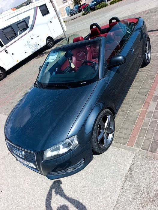 Carro Audi A3 Cabriolet descapotável