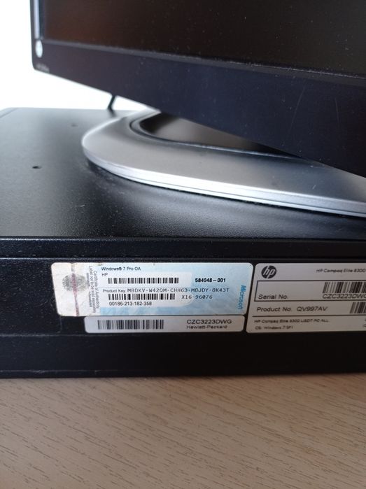 Vendo computador, monitor e teclado Hp