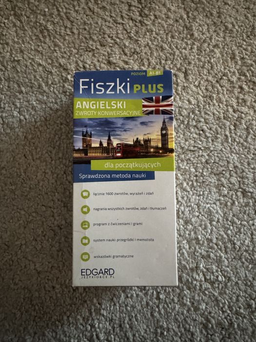 Fiszki Plus Angiekski poziom A1-B1 PONS