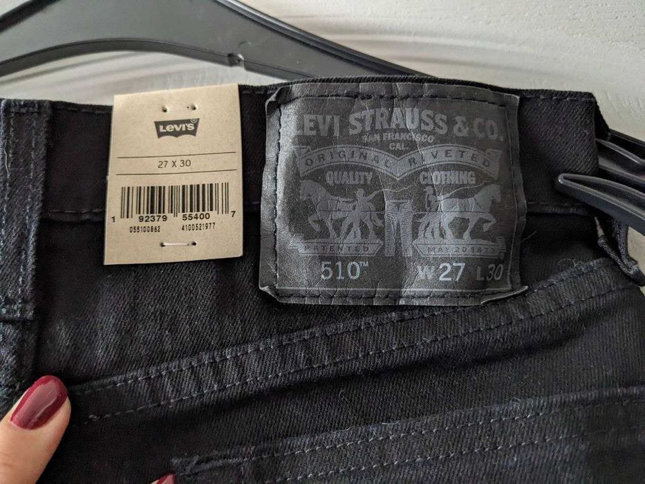 Джинсы Levi's 510 Skinny Flex 27*30 Stretch