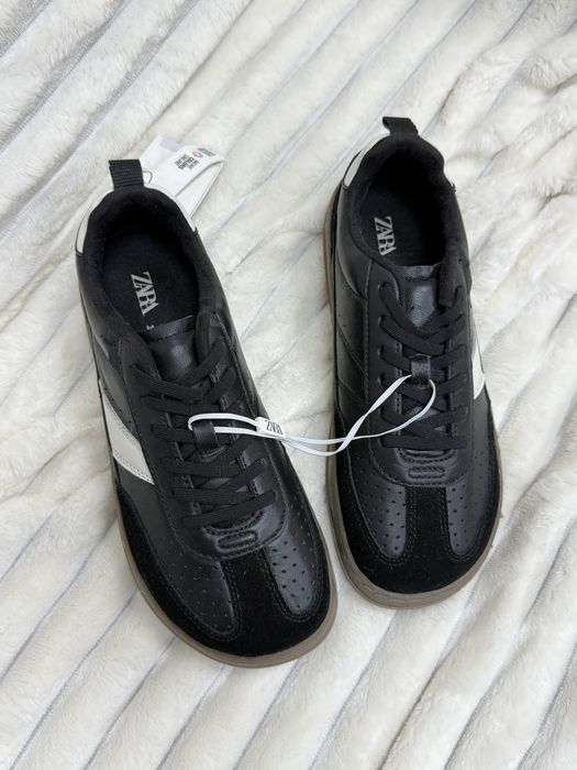кеди шкіряні хлопчику підлітку Zara 37