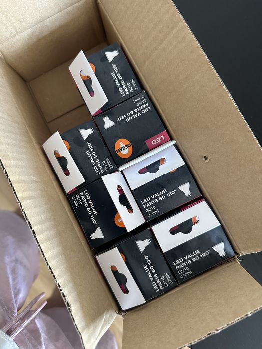 Żarówki osram 7 sztuk