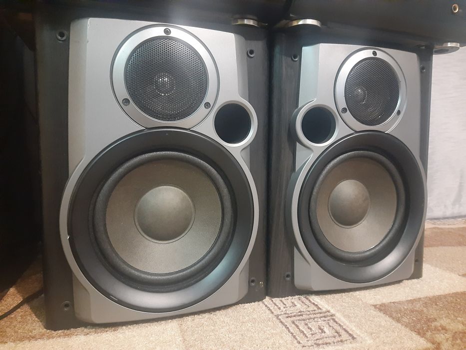 Technics CH404, HD301 + пульт +  колонки. Видео работы.
