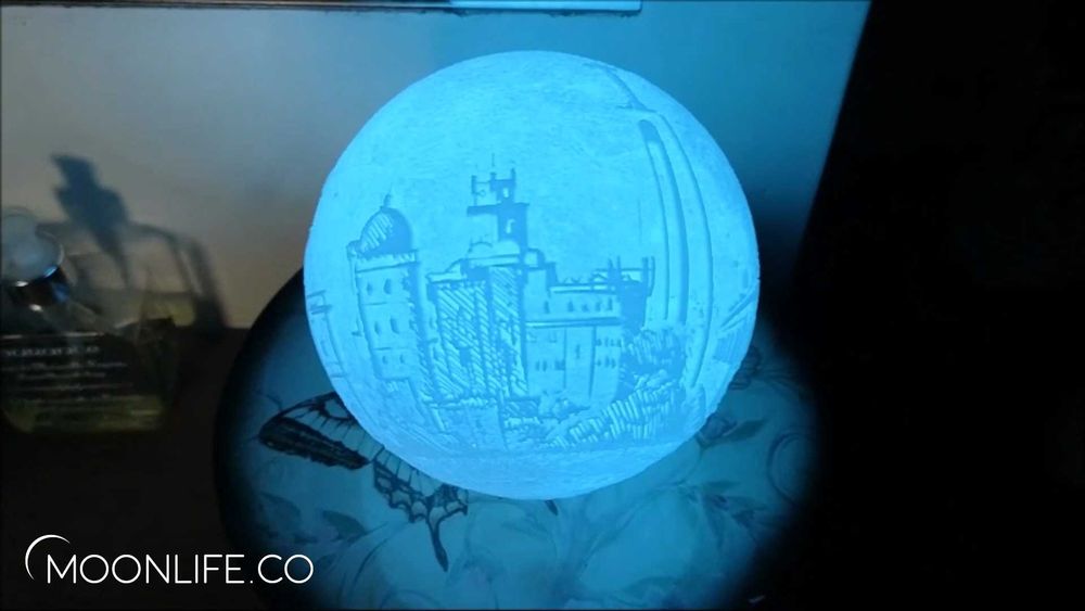 Candeeiro LUA Lisboa NOVO