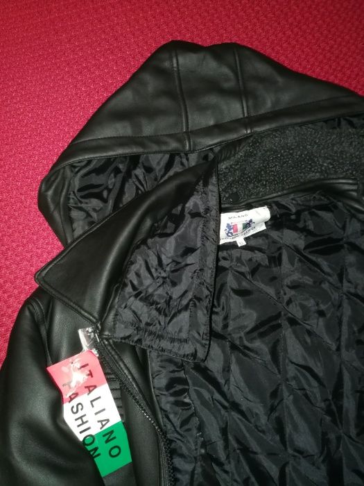 Nowa Kurtka z ekoskóry