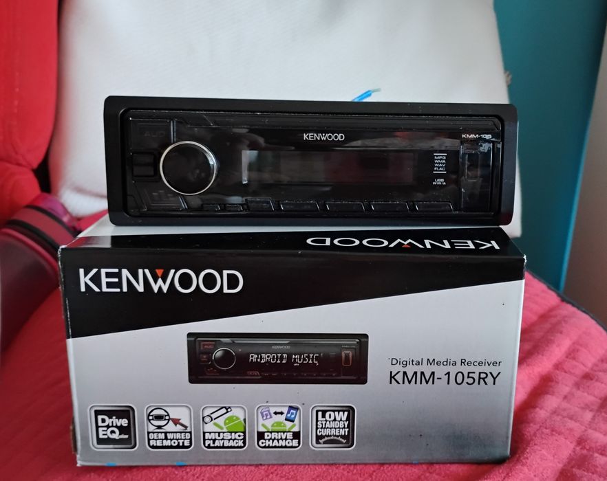 Radio samochodowe Kenwood KMM-105RY