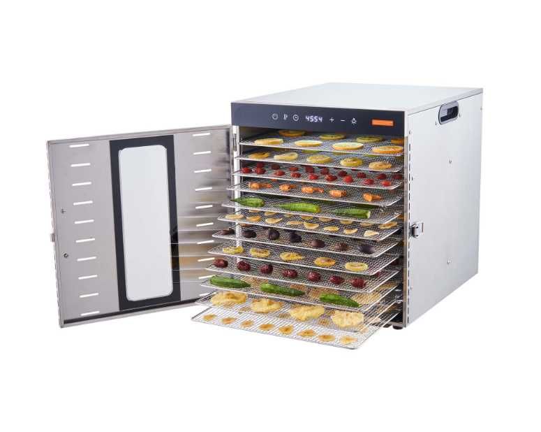 Suszarka do Żywności 1000W ze Stali Nierdzewnej