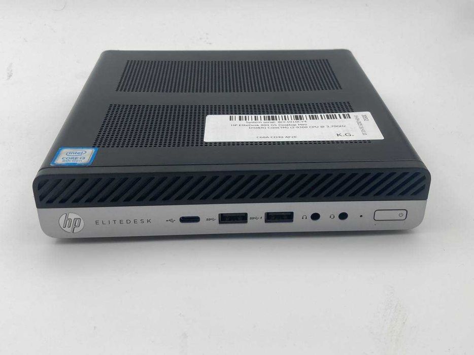 HP EliteDesk 800 G5 Mini s1151 (Core i3-9300/8GB/SSD256GB) ОПТ/РОЗДРІБ
