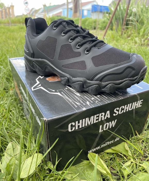 Кросівки тактичні CHIMERA LOW Dark Coyote. Black Mil-Tec Германия