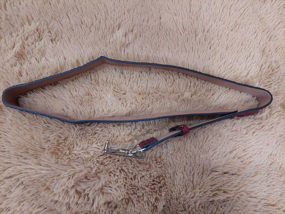 Ремінь жіночий з метеликом на пряжці