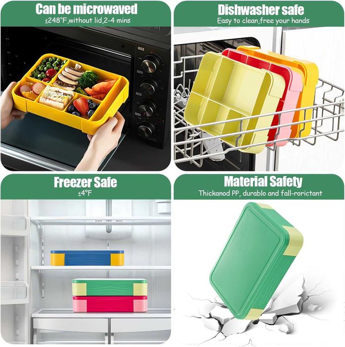 LUNCHBOX pojemnik na jedzenie chłodzący ŚNIADANIÓWKA 1330ml A149