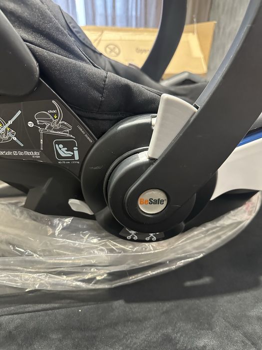 Автокресло люлька з базою