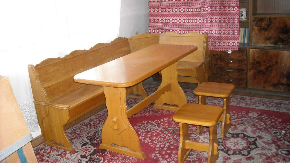 NAROŻNIK kuchenny dębowy