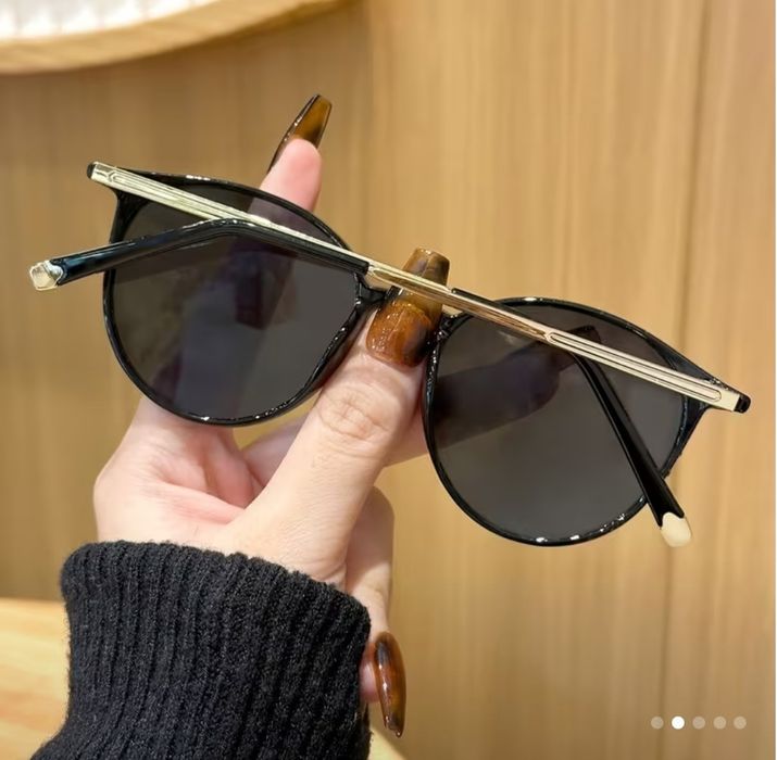 Okazja! Para Uniseksowych Okularów w Stylu Vintage o Owalnym Kształcie