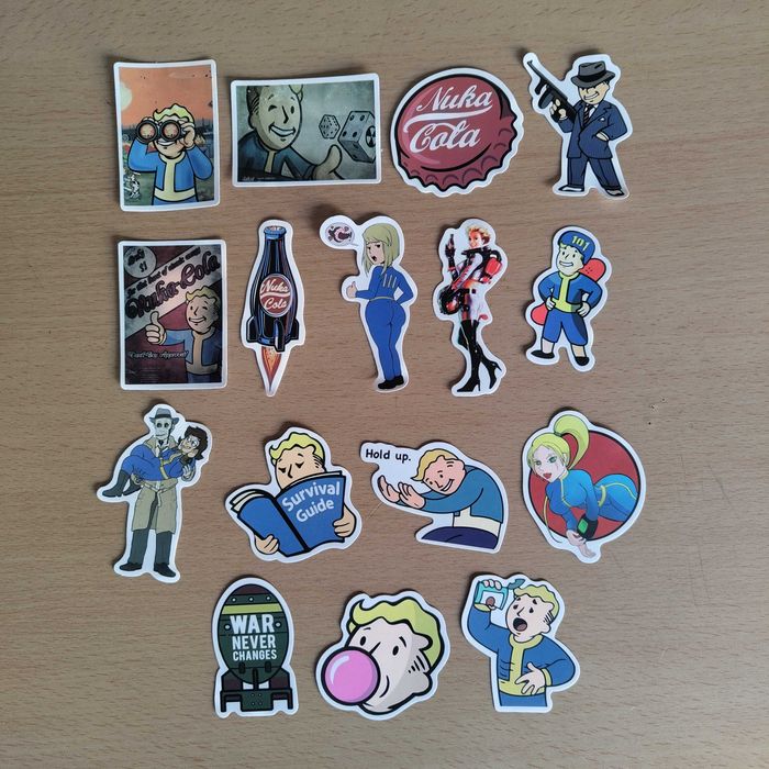 Pack 50 Autocolantes Fallout 4