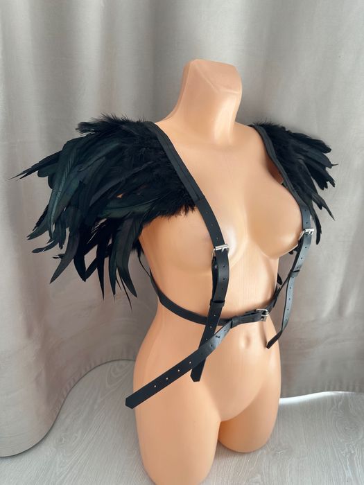 harness uprząż pasek szelki pióra