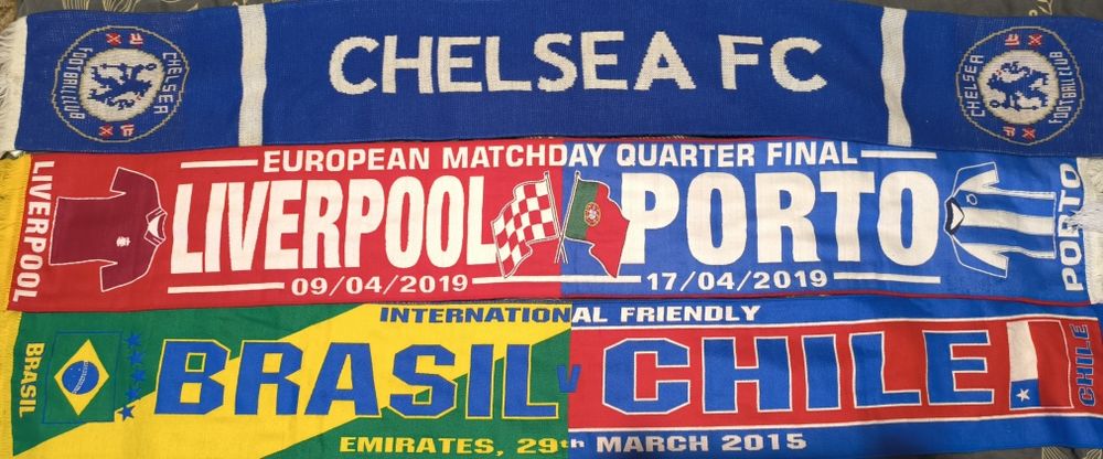 Футбольные шарфы