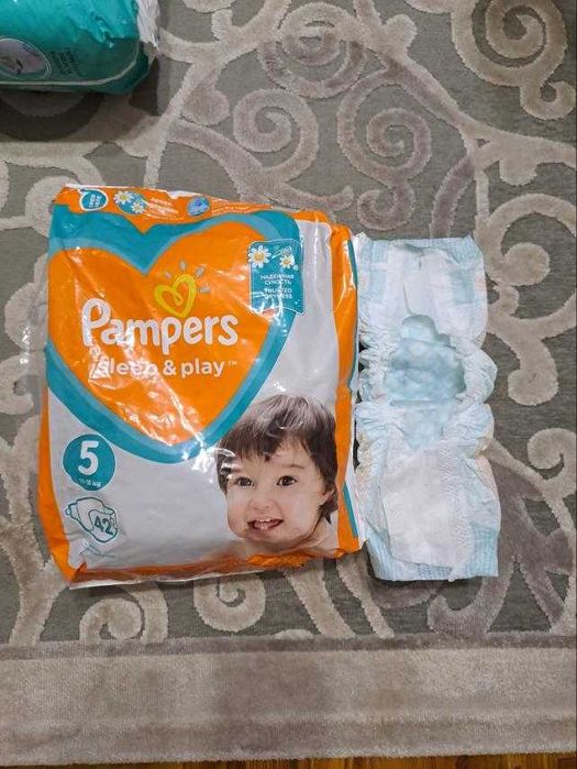 Підгузки памперс Pampers розмір 5 (11-16 кг)