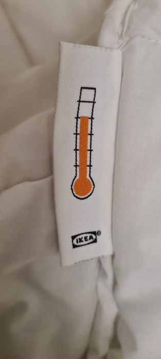 Edredon solteiro e capa verde IKEA