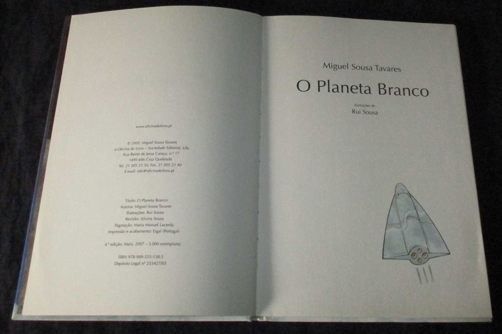 Livro O Planeta Branco Miguel Sousa Tavares