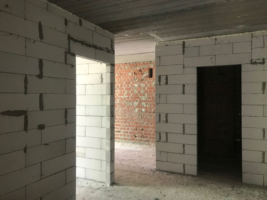 Перегородки  из газоблока и гипсокартона.