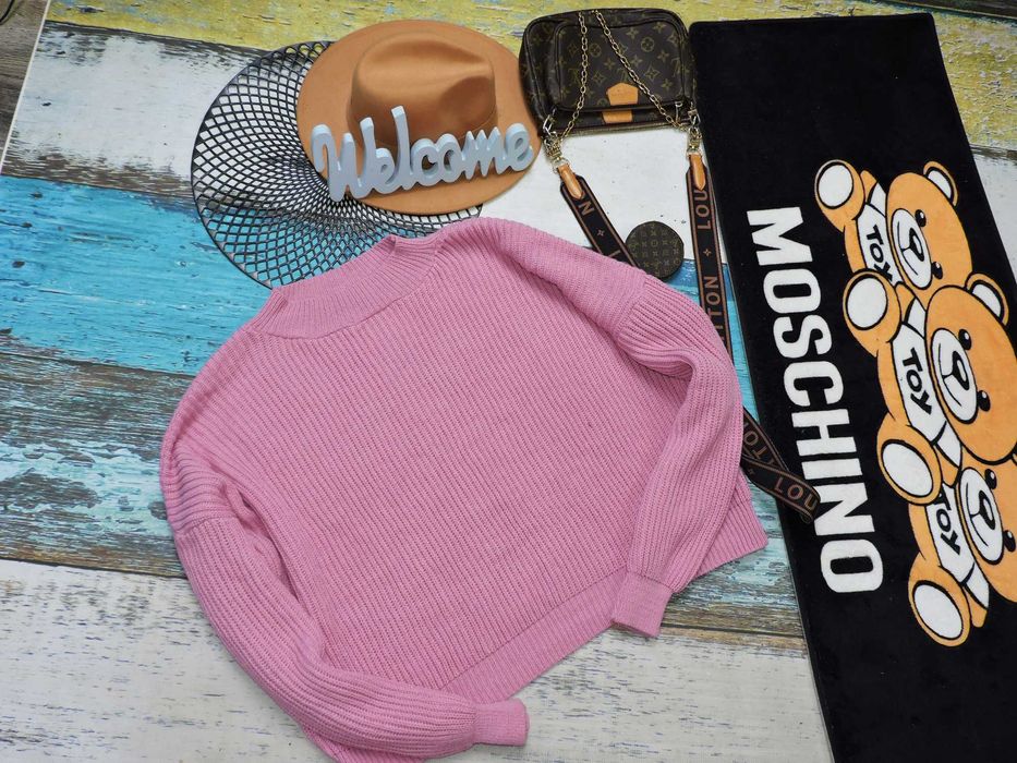 In The Style Sweterek pink overszie 44