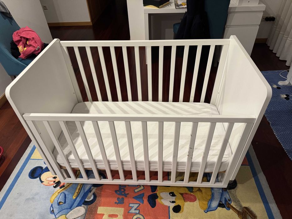 Berço bebé branco
