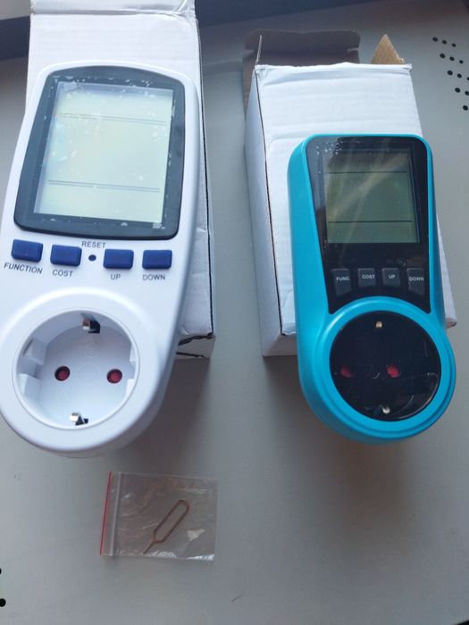 Энергометр, Ваттметр, Вольтметр, Амперметр с подсветкой.