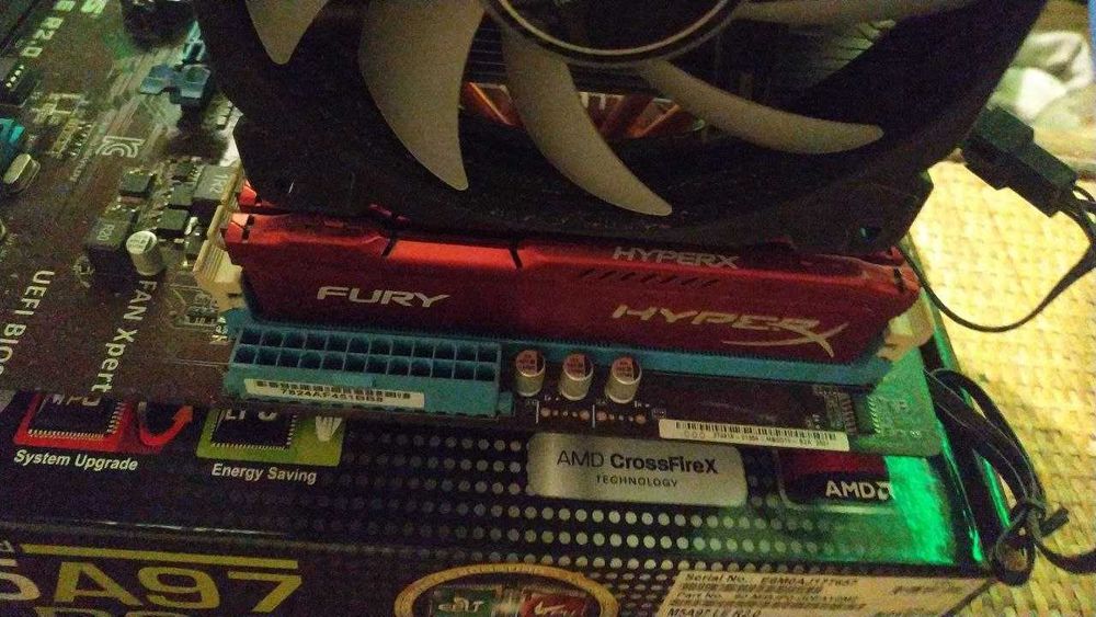 Компьютер , комплект, материнская плата ASUS M5A97 LE R2.0 Socket AM3+