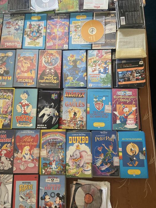 VHS - centenas de filmes clássicos à escolha