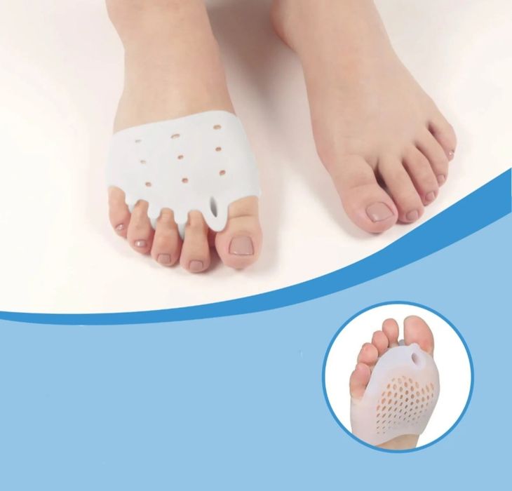 Протектор силіконовий, коректор з роздільником пальців на стопу,