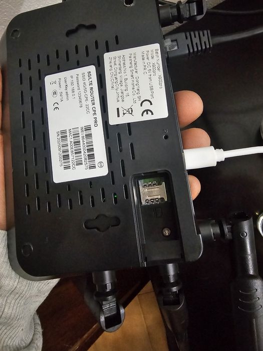 Roteador a chip de longo alcancer