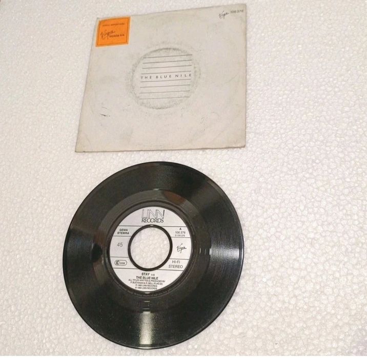 The Blue Nile Stay Disco VINIL Single 7" 45 RPM 1983/1984 SP