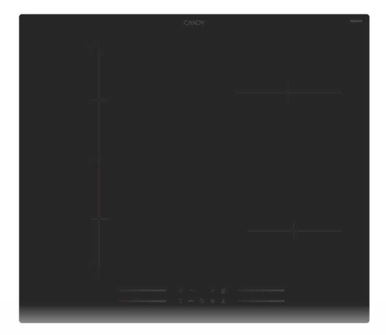 Placa CANDY, Indução, 4 posições, Preto, Vitrocerâmica - NOVOS
