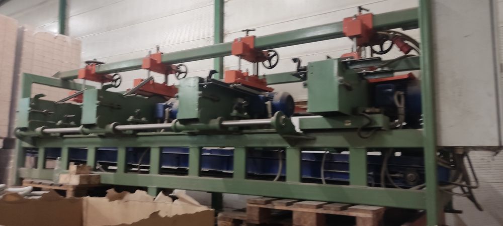 Formatówka do desek 4 piły z automatem podającym