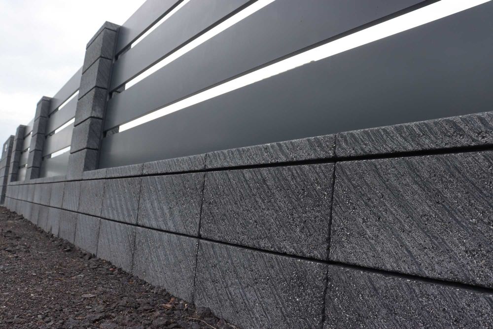 Ogrodzenie Frontowe, Palisada Aluminium, Przęsła Aluminiowe, Joniec -