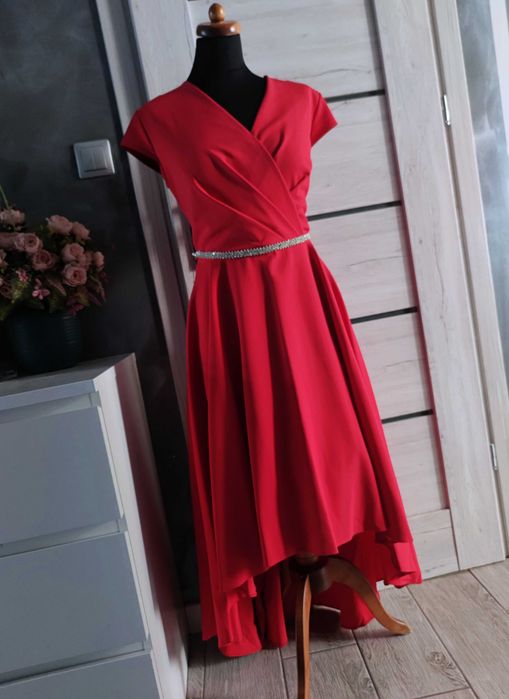 sukienka asymetryczna rozmiar 44wizytowa wieczorowa na andrzejki