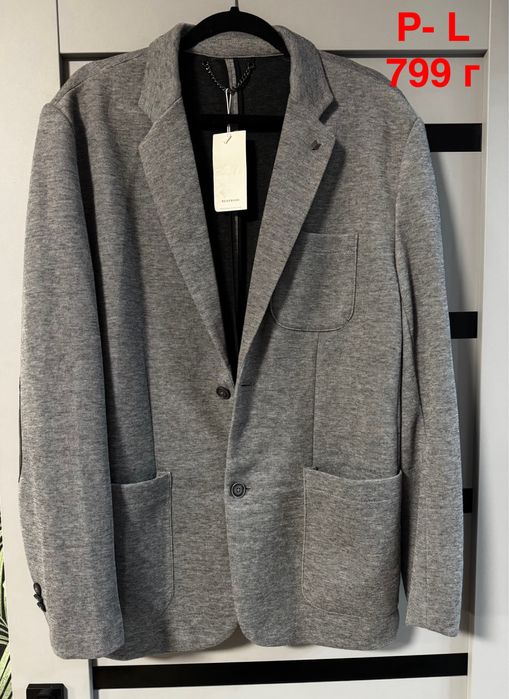 Пиджак Reserved L, кожаные туфли 42