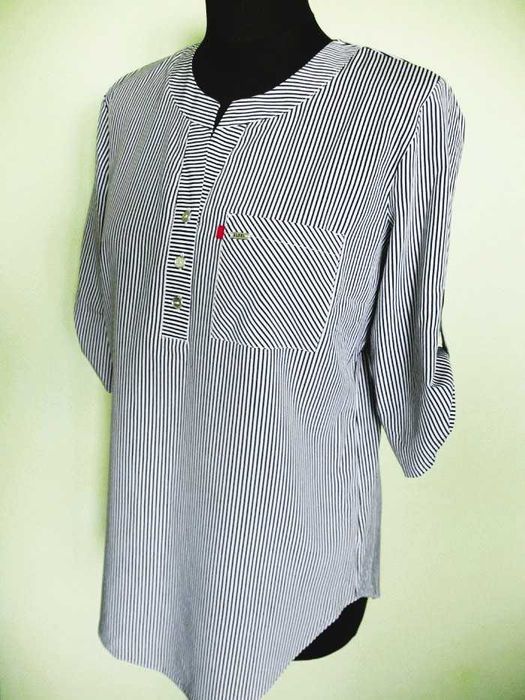 Bluzka - w prążki - cienka - 40 M - biust 102 cm Elcol Collection