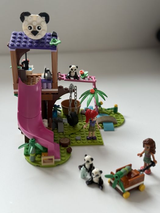 lego friends opieka nad pandami