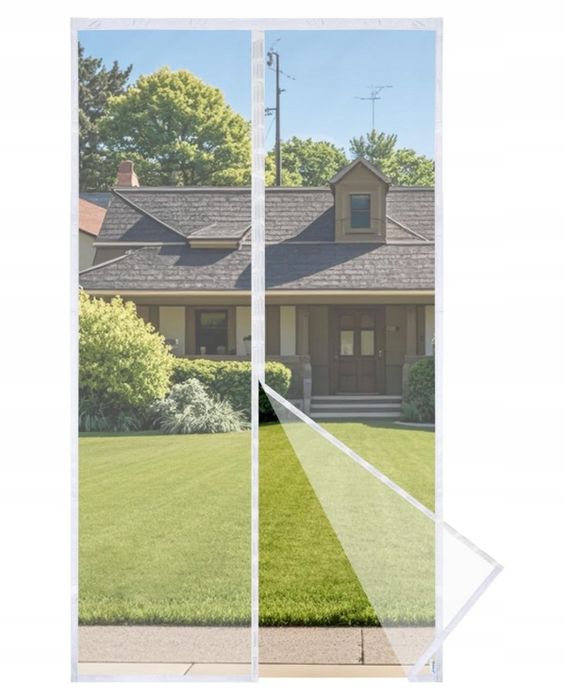 Moskitiera Magnetyczna Apalus Prime Na Drzwi Balkonowe, 120 X 220 Cm