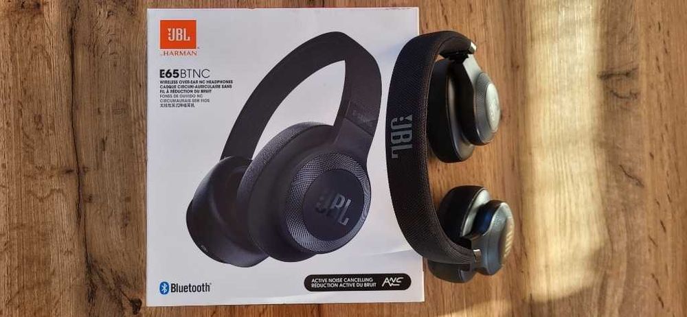 Słuchawki nauszne JBL HARMAN E65BTNC Bluetooth ANC