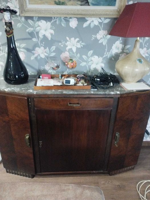 Movel de de sala  vintage em madeira maciça, oriundo da França