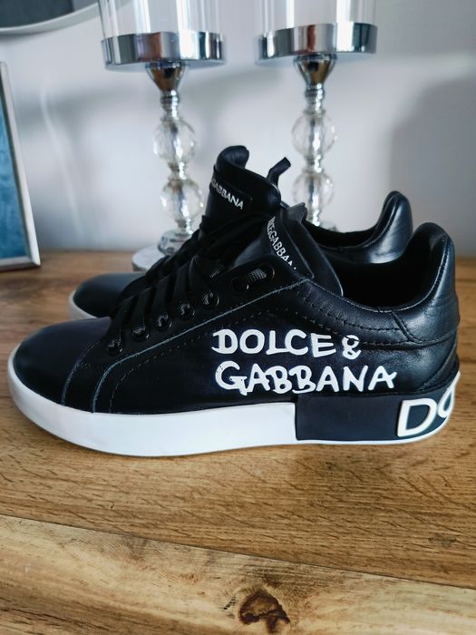 Buty dolce gabbana czarne 36 sneakersy