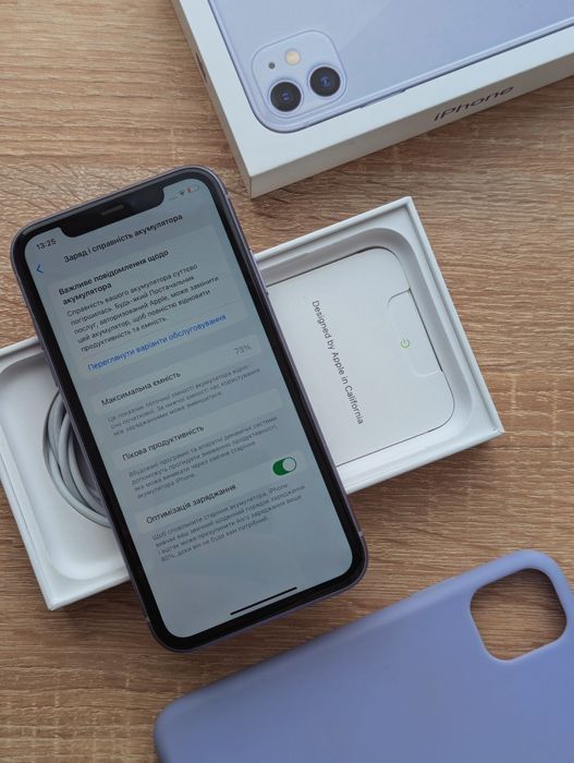 iPhone 11 Purple 64gb | Як новий | Без ремонтів | 2021 рік | Neverlock