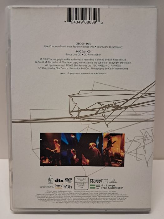 Coldplay - Live 2003 (DVD + CD)