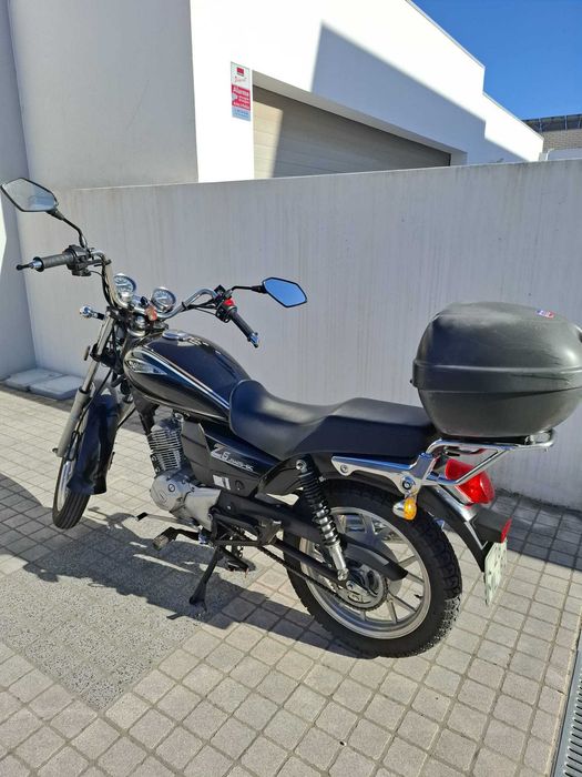 Jianshe JS125-6C Z6  – Apenas 11.000 km – Como Nova (Com Revisão e Bateria Nova)