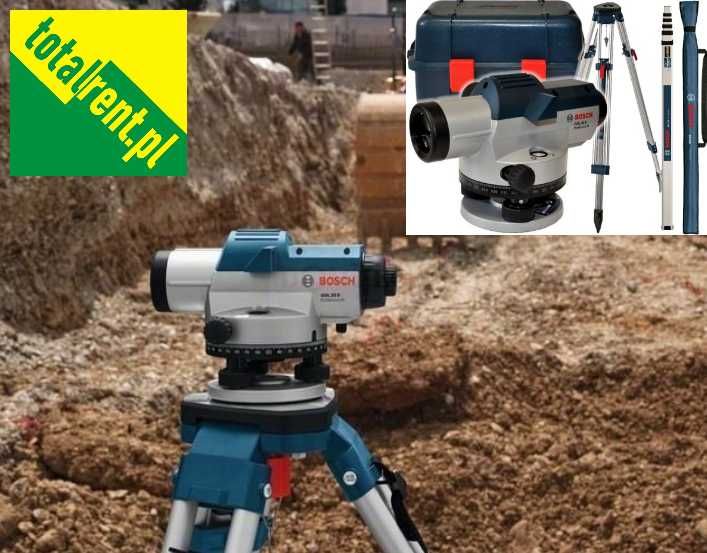 Niwelator, koło pomiarowe, wykrywacz przewodów ...