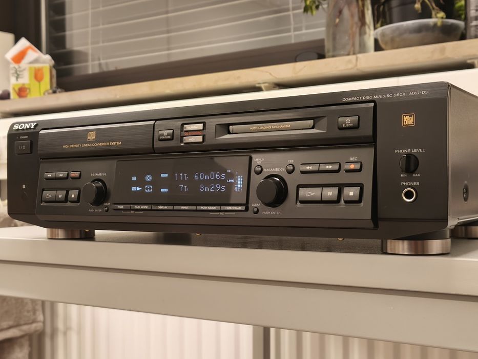 Програвач-Рекордер CD/MiniDisc Sony MXD-D3 ! Відмінний стан ! Японія !